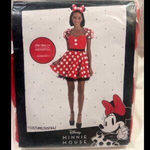 Disney Minnie Mouse Halloween Costume - Size small- NEW